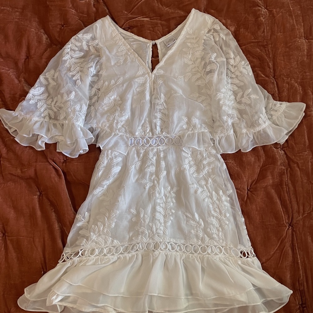 White Lace Dress